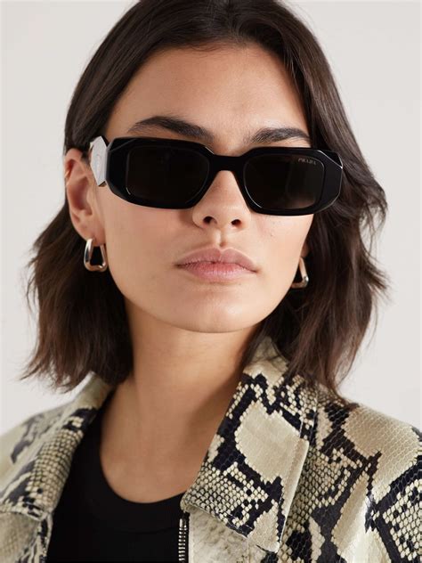 prada pointy sunglasses|Women's Sunglasses .